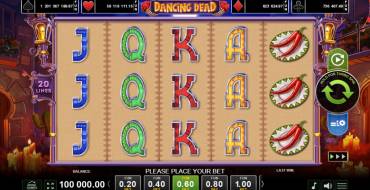 Dancing Dead: Slot machine