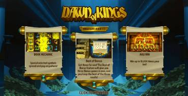 Dawn of Kings: Caratteristiche uniche