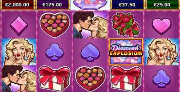 Diamond Explosion Sweet Love: Slot machine