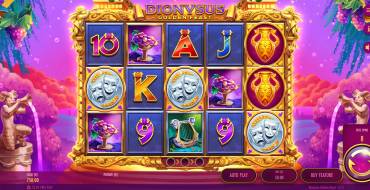 Dionysus Golden Feast: Giri gratis