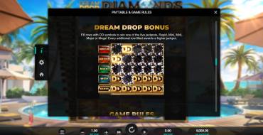 Dream Drop Diamonds: Giochi bonus