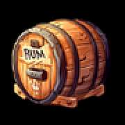 Un barile di rum simbolo in Lord Of The Seas slot