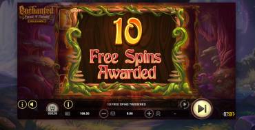 Enchanted: Forest of Fortune Hold&Win: Giri gratis e/o respin