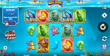 Epic Fish Adventure: Interfaccia