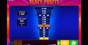 Fancy Fruits: Gioco bonus 2