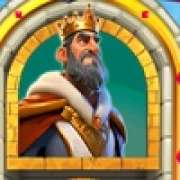Re simbolo in Crown of Camelot slot
