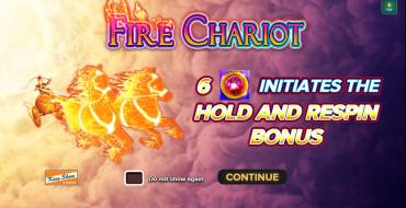 Fire Chariot: Caratteristiche uniche