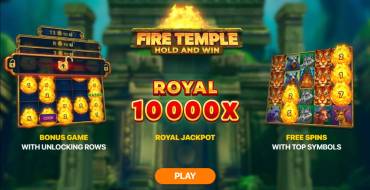 Fire Temple: Hold and Win: Caratteristiche uniche