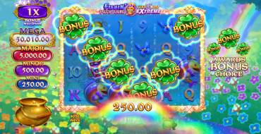 Fishin’ Pots of Gold: Gold Blitz Extreme: Vincite