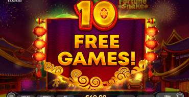 Fortune Snake: Giri gratis e/o respin