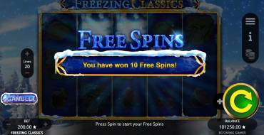 Freezing Classics: Giri gratis