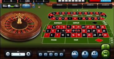 FrenchRoulette: Roulette francese