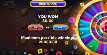 Fruit Vegas Extreme X125: Gioco del rischio