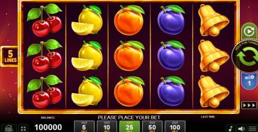 Fruits & Gold Dice: Slot machine