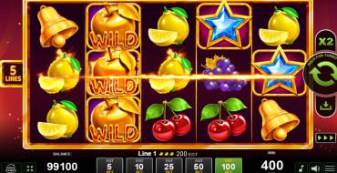 Fruits & Gold Dice: Vincite