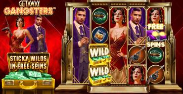 Getaway Gangsters: Slot machine