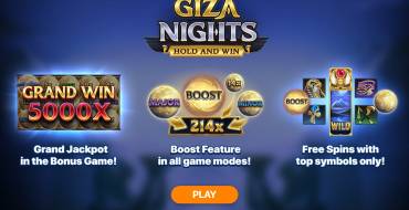 Giza Nights: Hold and Win: Caratteristiche uniche