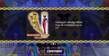 Harlequin Carnival: Giri gratis e/o respin