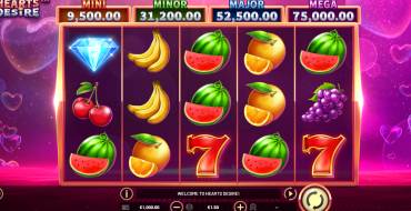 Heart's Desire: Slot machine