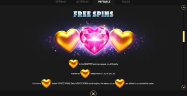 Heart's Desire: Giri gratis e/o respin