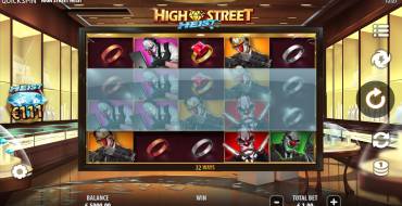 High Street Heist: Interfaccia