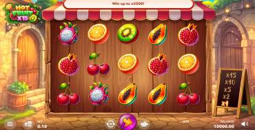 Hot Fruit x15: Slot machine