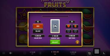 Hot Glowing Fruits: Gioco del rischio