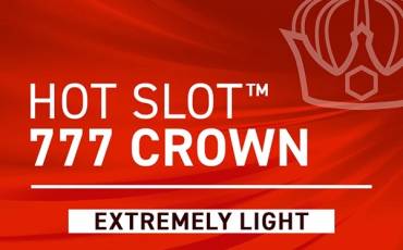 Slot Hot Slot: 777 Crown Extremely Light