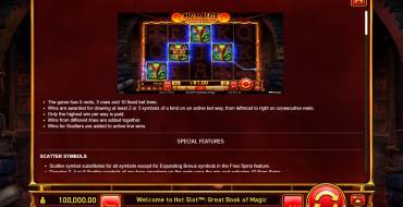 Hot Slot: Great Book of Magic: Regole