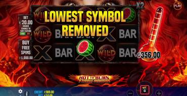 Hot to Burn – 7 Deadly Free Spins: Caratteristiche speciali