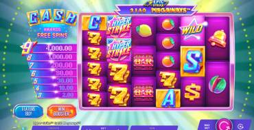 Hyper Strike Cash Megaways: Slot machine