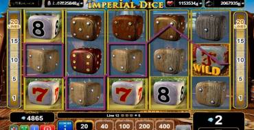 Imperial Dice: Vincite