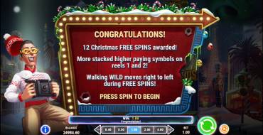 Invading Vegas: Las Christmas: Giri gratis