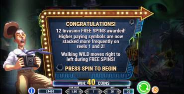 Invading Vegas: Giri gratis