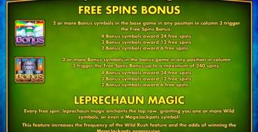 Isle O’Plenty: Freespins e/o respins