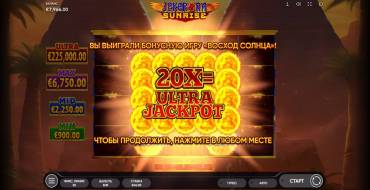 Joker Ra: Sunrise: Giochi bonus