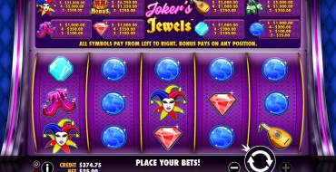 Joker’s Jewels: Slot machine