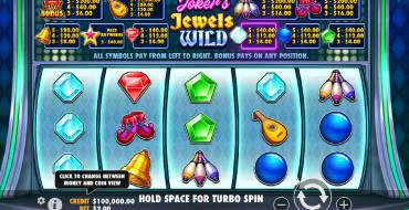 Joker’s Jewels Wild: Slot machine