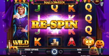 Joker’s Wild Ride – Halloween: Respins durante i freespins