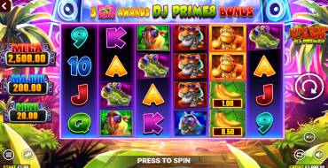 King Kong Cash Dj Prime8: Slot machine