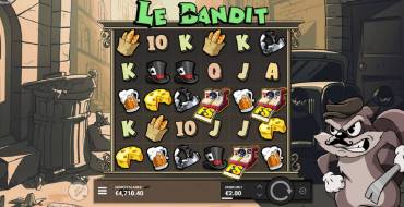 Le Bandit: Giri gratis