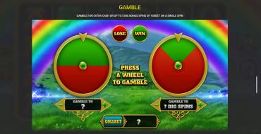 Luck O` The Irish Big Bonus: Gioco del rischio