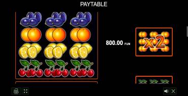 Lucky Hot: Tabella dei pagamenti