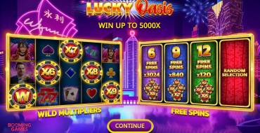 Lucky Oasis: Caratteristiche uniche