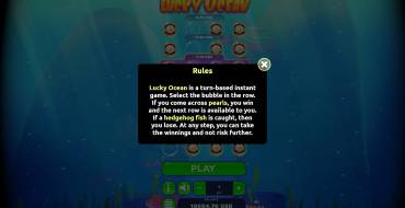 Lucky Ocean: Regole