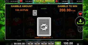 Lucky Wood: Gioco del rischio