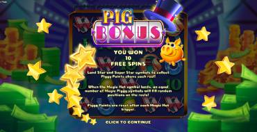 Magic Piggy: Giri gratis