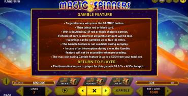 Magic Spinners: Regole