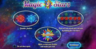 Magic Stars 5: Caratteristiche uniche