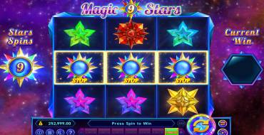 Magic Stars 9: Giri gratis e/o respin